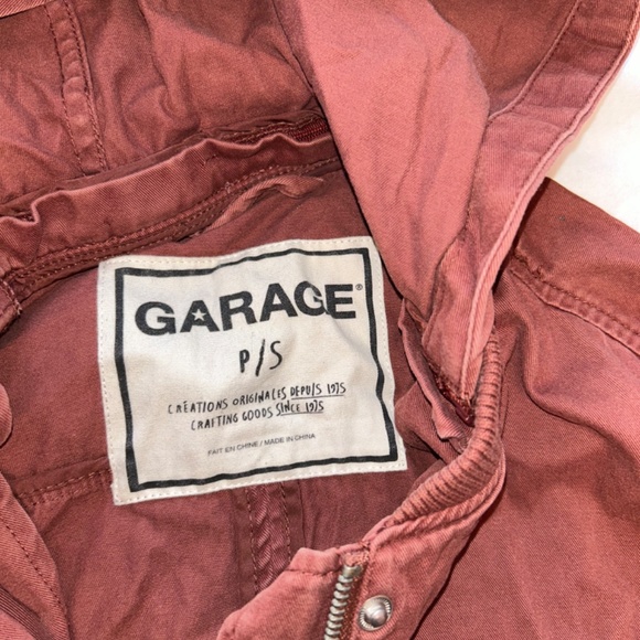 Garage Utility Jacket with Drawstring Waist - Picture 2 of 5